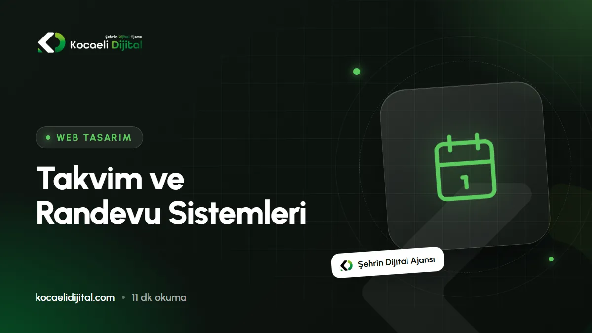 Takvim ve Randevu Sistemleri