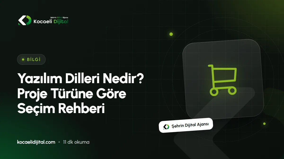Yazılım Dilleri Nedir? Proje Türüne Göre Seçim Rehberi